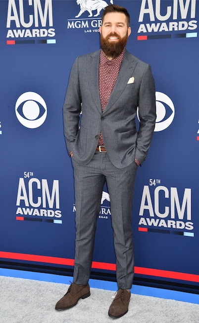 Jordan Davis, Academy of Country Music Awards arrivals 2019